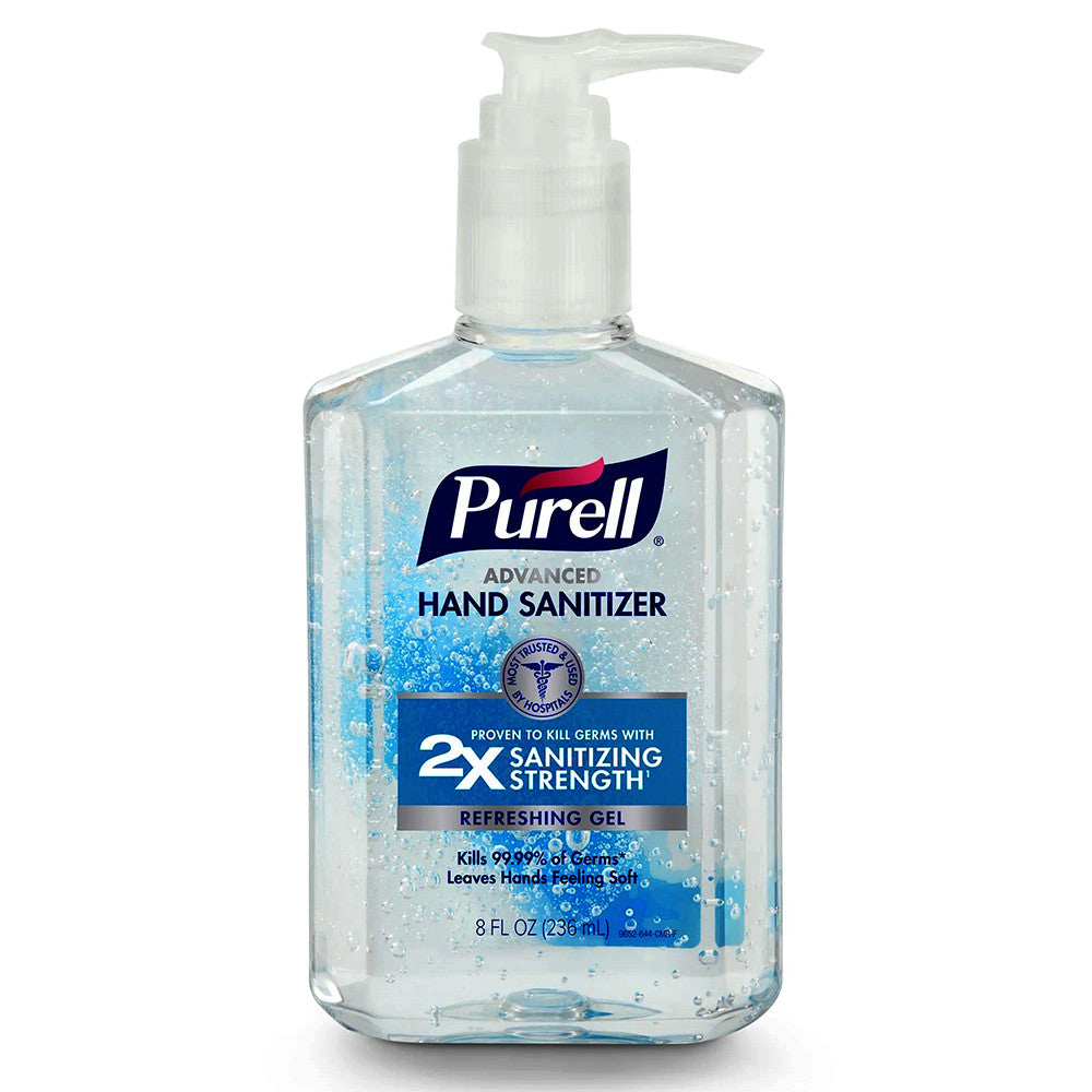 Purell Advanced Hand Sanitizer Refreshing Gel, 8 Oz